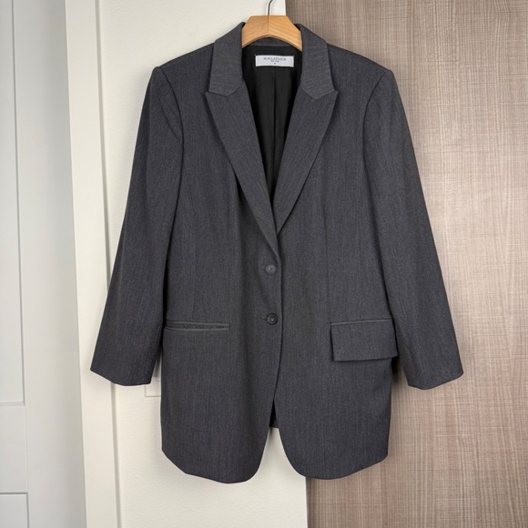 MM Lafleur Charcoal The Carson Blazer Light Twill - Picture 3 of 15